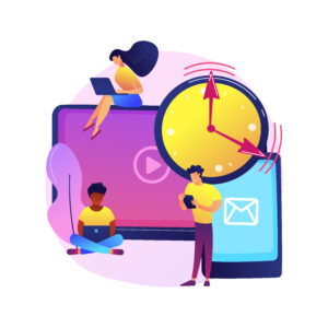 email frequency, time, clock