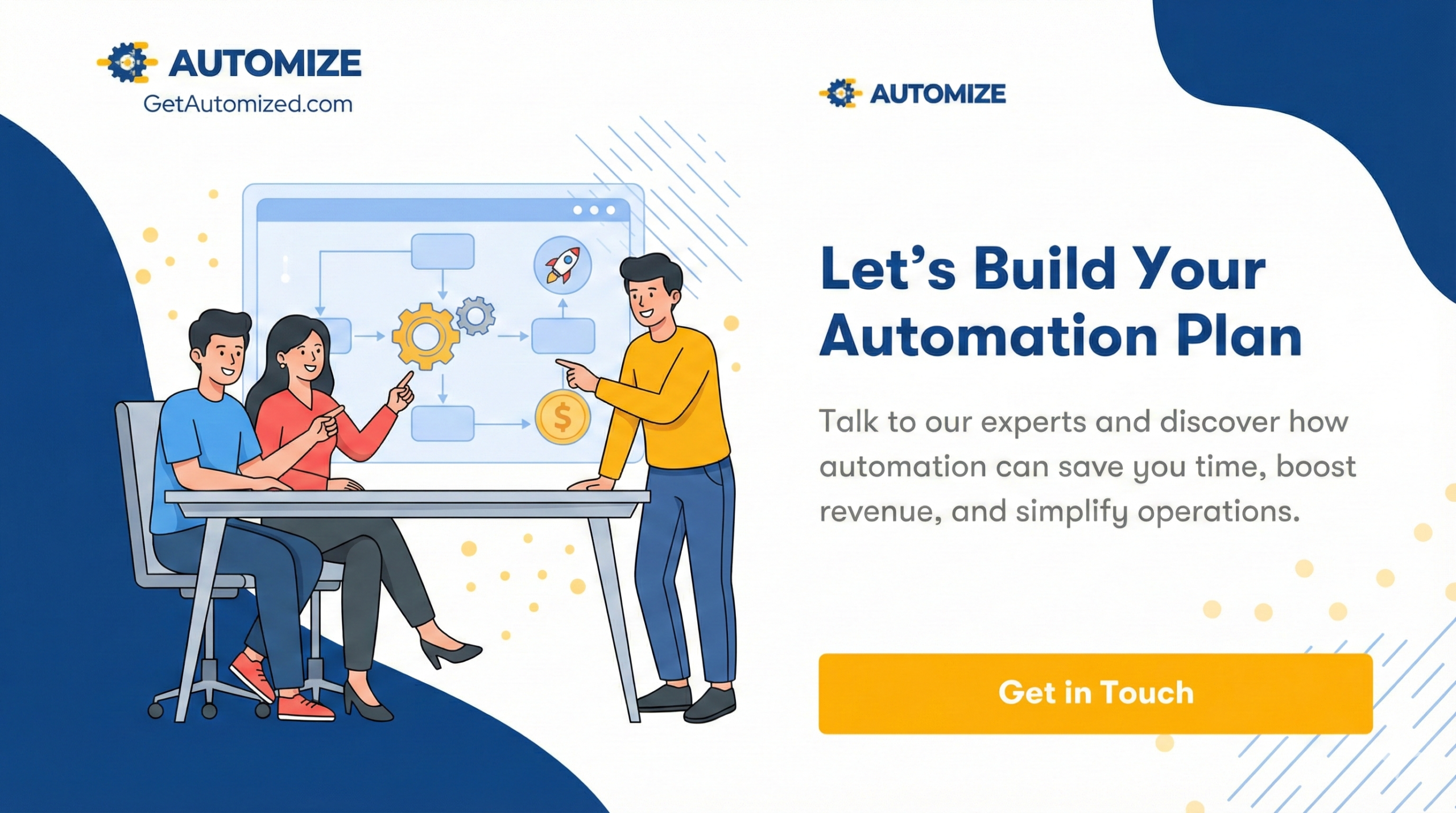 Let's Build Your Automation Plan - Contact Automize