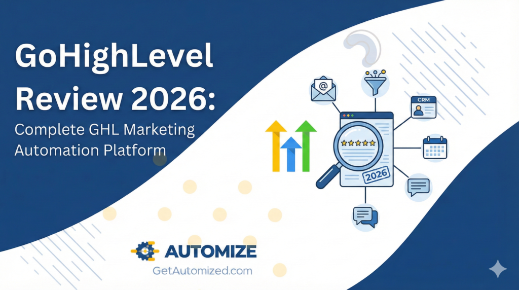 Gohighlevel Review 2026 - complete GHL marketing Automation Platform