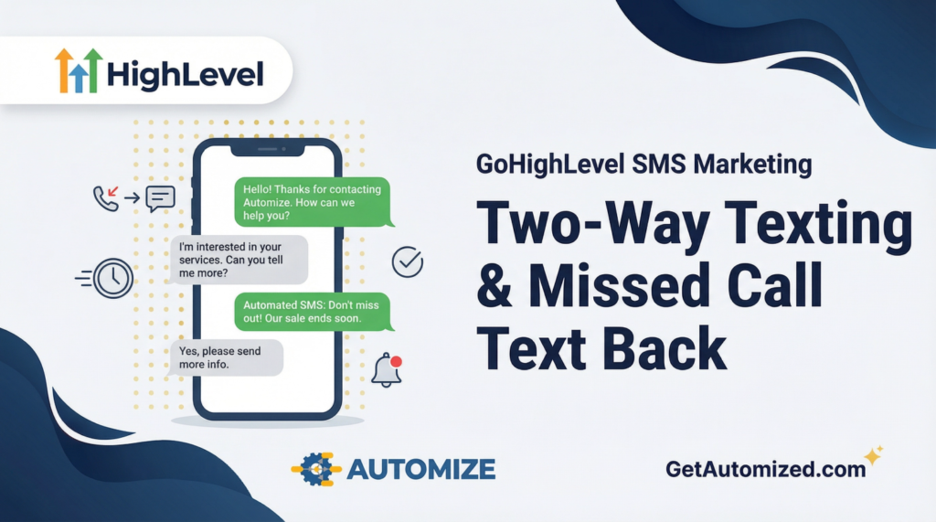 gohighlevel sms marketing