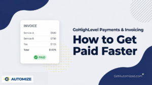 GoHighLevel Payments and Invoicing