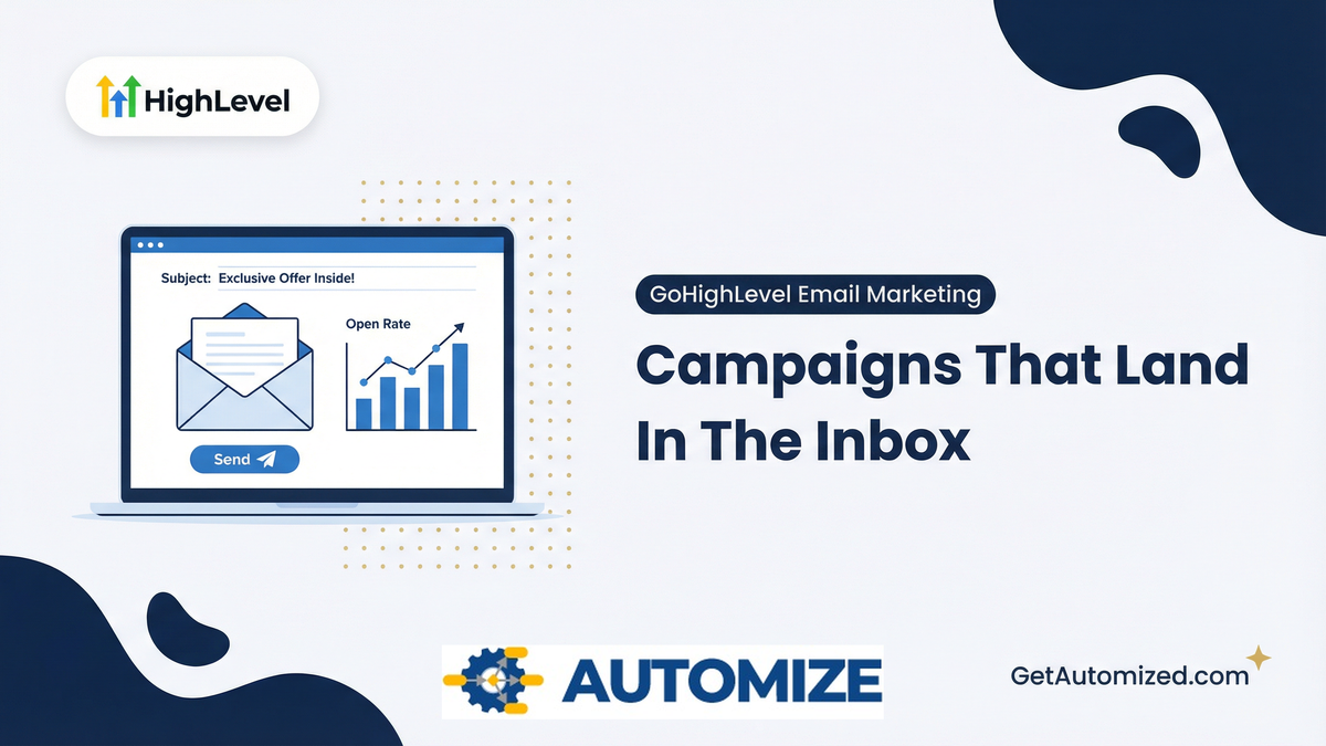 Gohighlevel email marketing